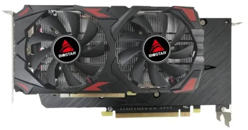 Видеокарта Biostar AMD  Radeon RX 580 RX580 2048SP 8ГБ GDDR5, Ret [va5815rq82]